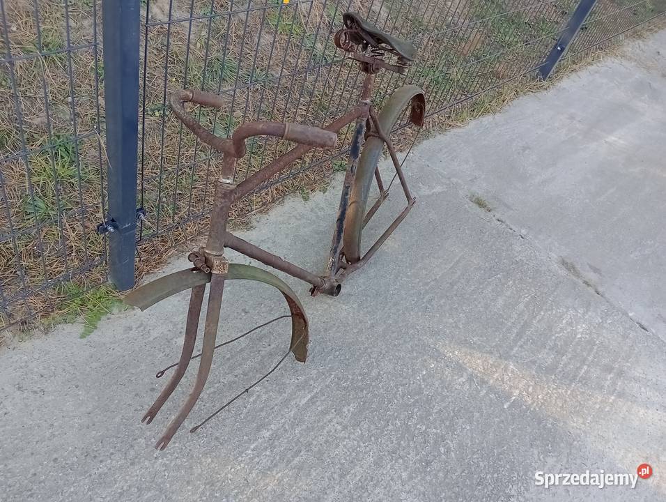 Rower Polski zabytkowy lata 50 pięćdziesiąte lubelskie Ryki