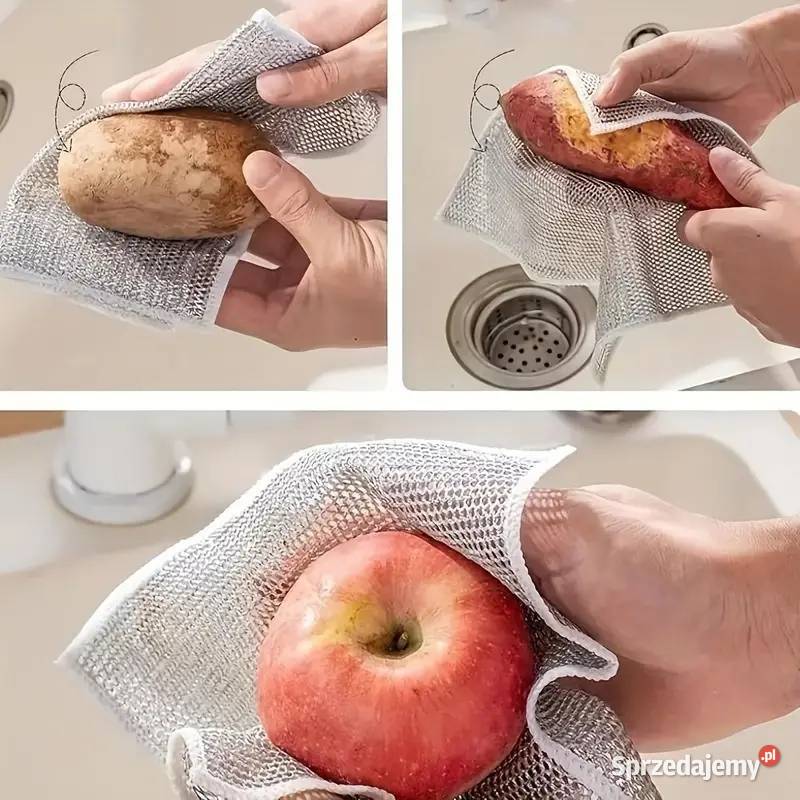 Mięciutkie Ściereczki do Szorowania Stal Płock