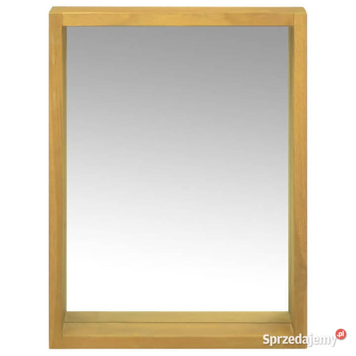 Szafka z lustrem 30x10x40 lite drewno tekowe mazowieckie Warszawa sprzedam