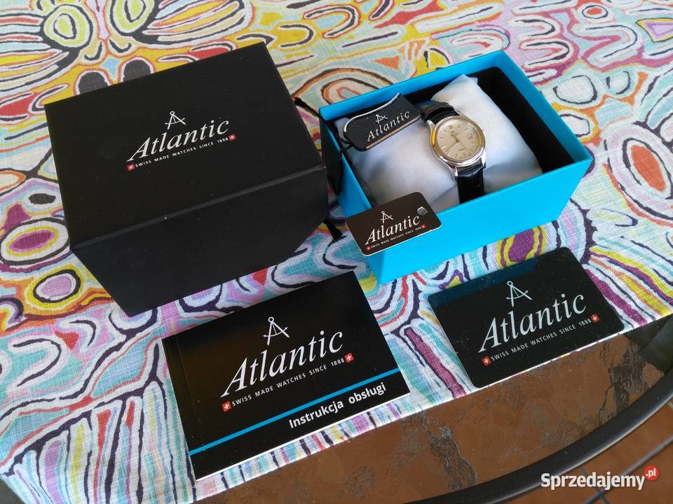 Zegarek damski Atlantic 203424121 nowy komplet 1 sprzedam