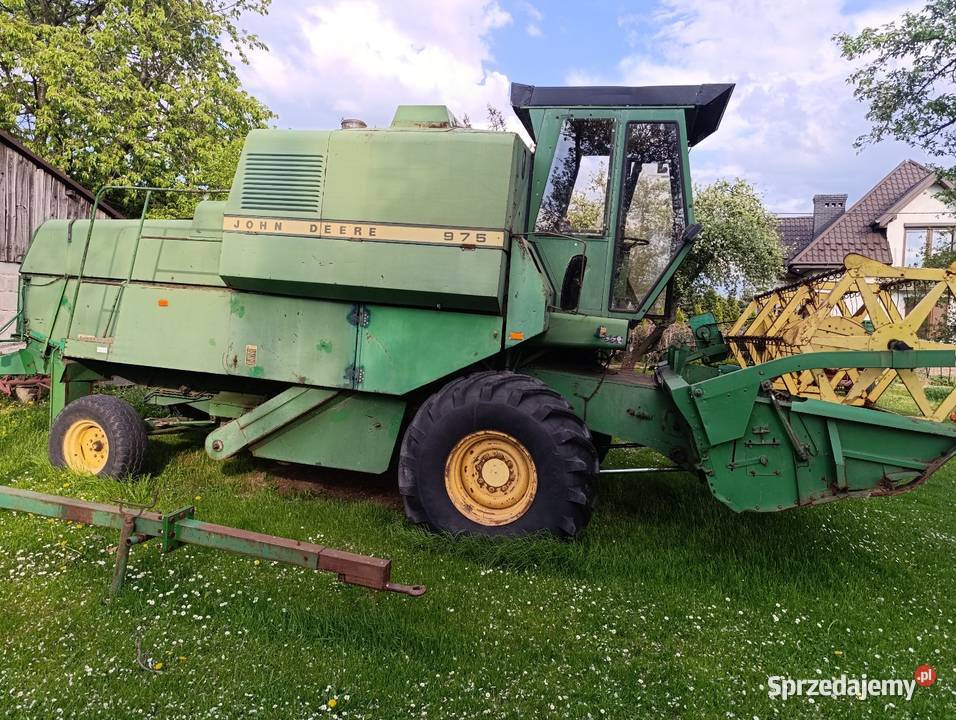 Kombajn zbożowy John Deere 975 na części Zbożowe Kraków sprzedam