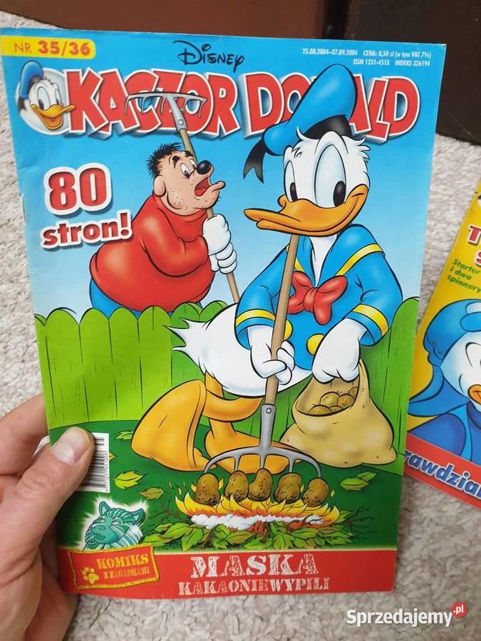 Kaczor Donald zestaw 2 komiksów 2004