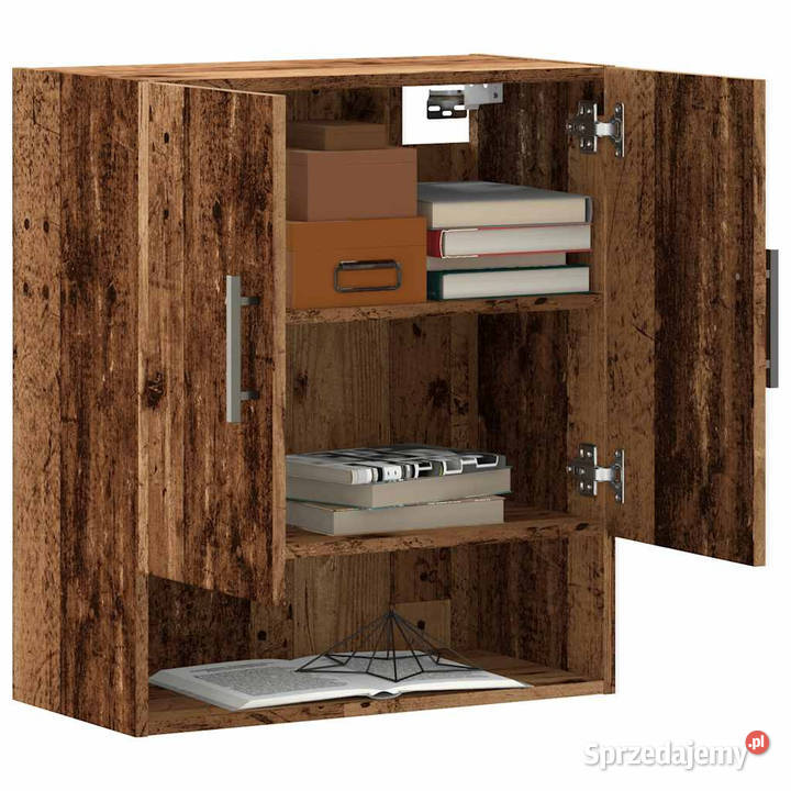 Szafka wisząca stare drewno 60x31x70 WM857298 Warszawa