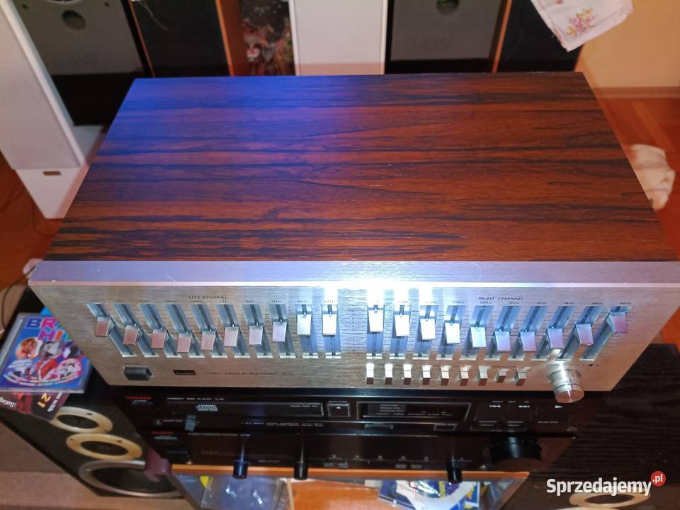 Korektor Sansui Wintage SE7 stan idealny Wieże i miniwieże Chorzelów