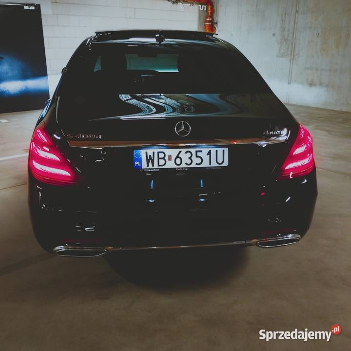 Mercedes S klasa 400 diesel 4matic salon 4000cm3 Klasa S wielkopolskie Leszno
