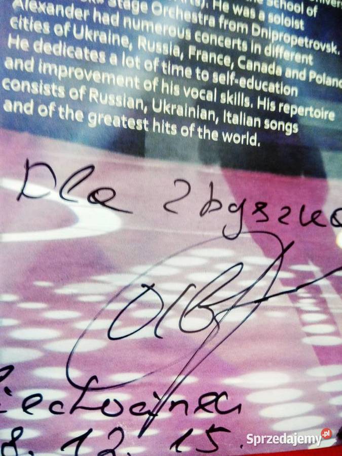 Evseev Russian ballads and folk songs autograf 1 płyta Warszawa