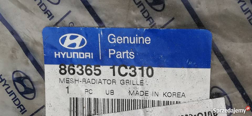 Hyundai Getz Atrapa zderzaka Grill 86365 1C310 Jaworzno