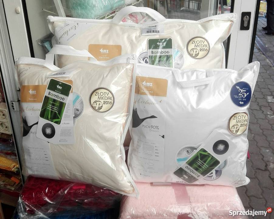 Poduszka antyalergiczna z 90 puchu gęsiego Warszawa
