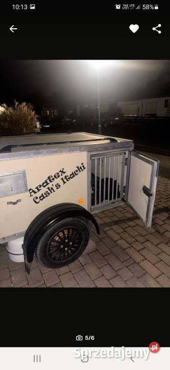 Przyczepka WTMETALL Transportu Psów Motoryzacja kujawsko-pomorskie