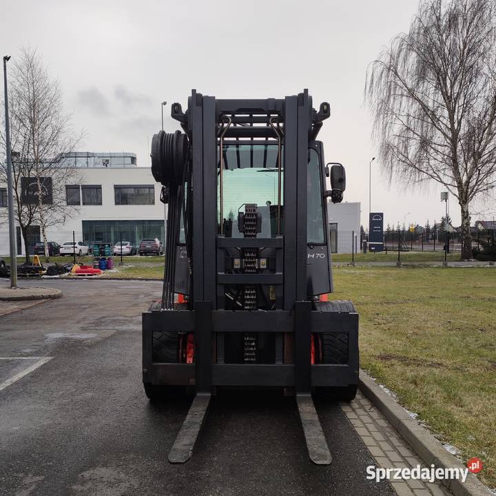 Wynajem wózka widłowego LINDE H70 7000 TX 4700 gaz Warszawa sprzedam