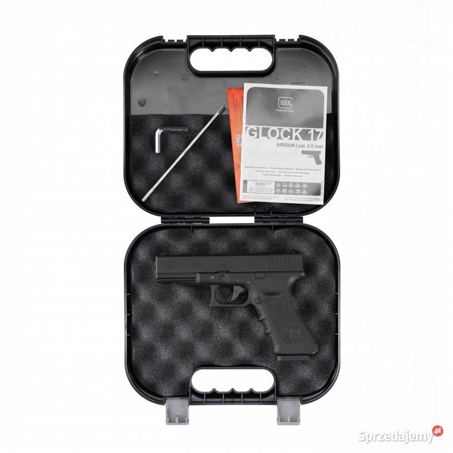 Pistolet wiatrówka Glock 17 blowback 45 mm BB