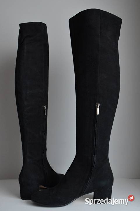 Wygodne NISKIE zamszowe MUSZKIETERKI The Seller 25.5cm Białystok