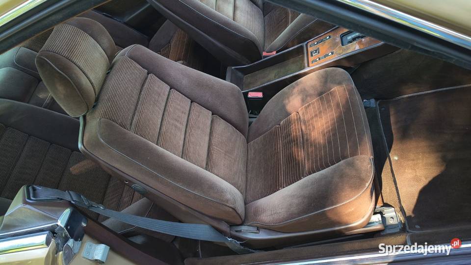 MERCEDESBENZ C126 380 SEC COUPE ZŁOTY METALIK łódzkie Zgierz