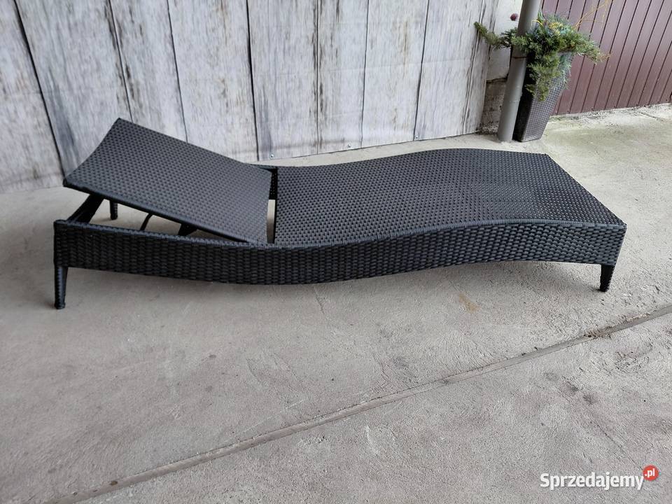 LEŻAK OGRODOWY RATTANOWY 414 Ogród kujawsko-pomorskie