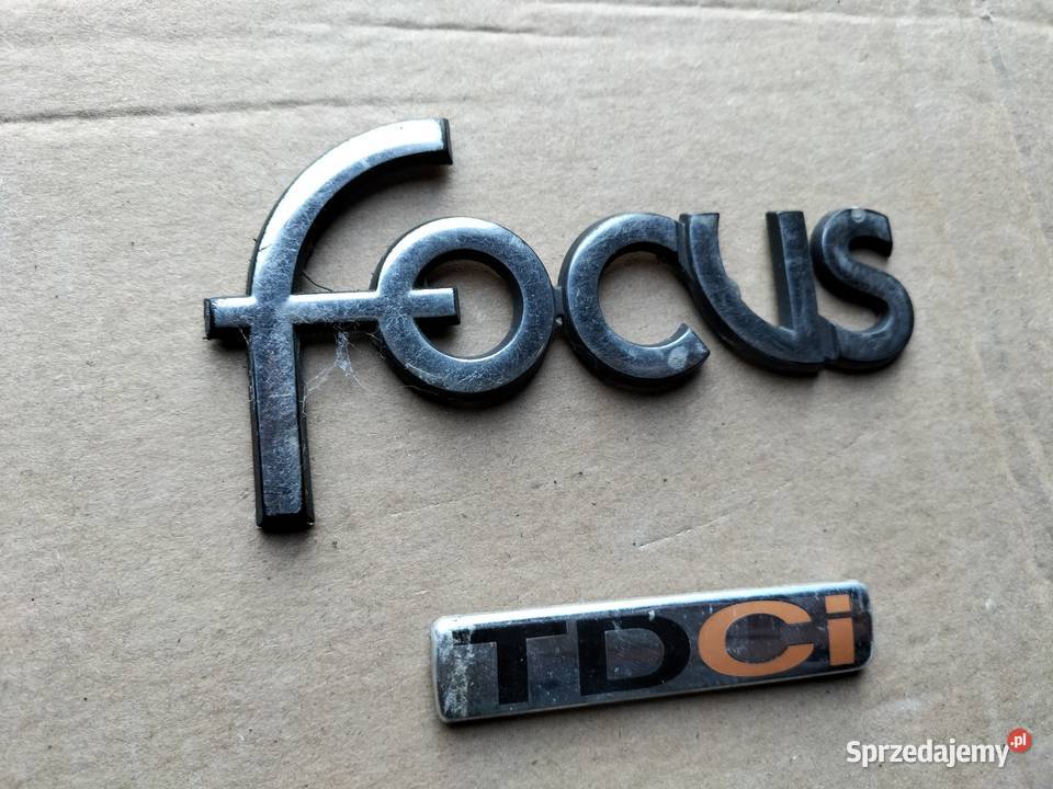 ZNACZEK EMBLEMAT FORD FOCUS TDCI Kamień-Kolonia