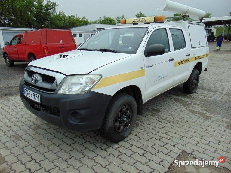 TOYOTA HILUX 2010 249400 ccm 144 mazowieckie Warszawa