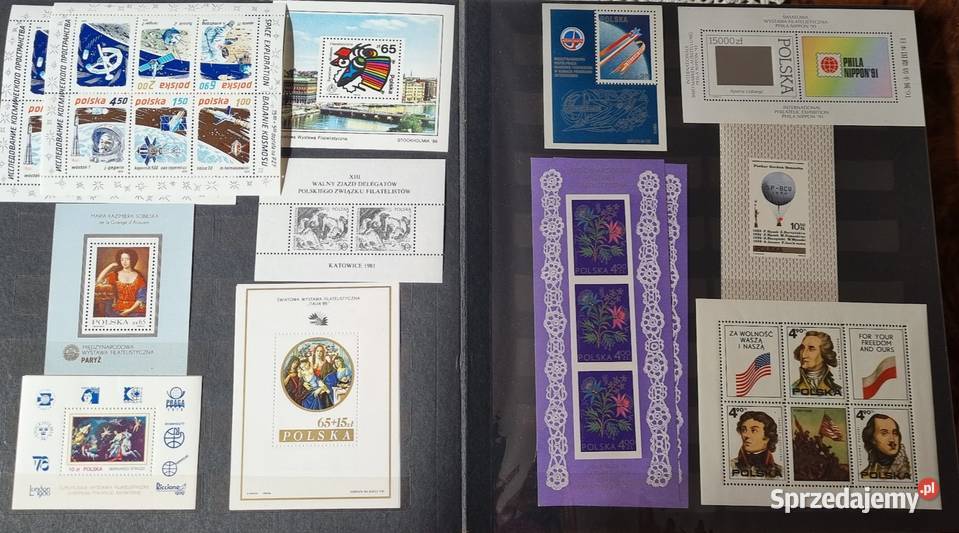 Bloczki znaczki różne lubuskie Zielona Góra