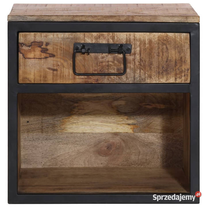 Szafka nocna 40x35x40 lite drewno mango WM358913 Nocne Warszawa