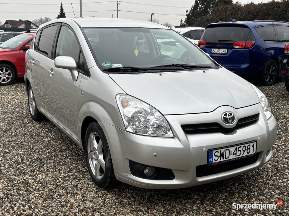 Toyota Corolla Verso 136KM Paniówki