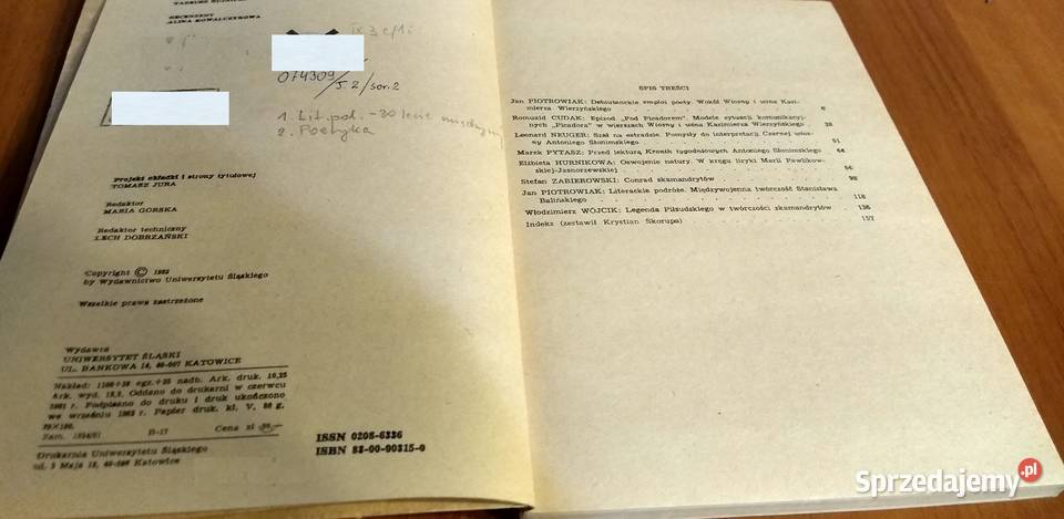 Studia z zagadnień poetyki i socjologii form Gdańsk sprzedam
