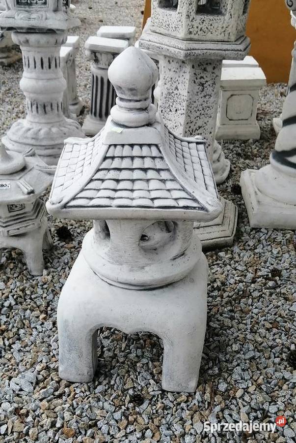 Figura ogrodowa betonowa LAMPA L18 pagoda Pozostałe Nysa