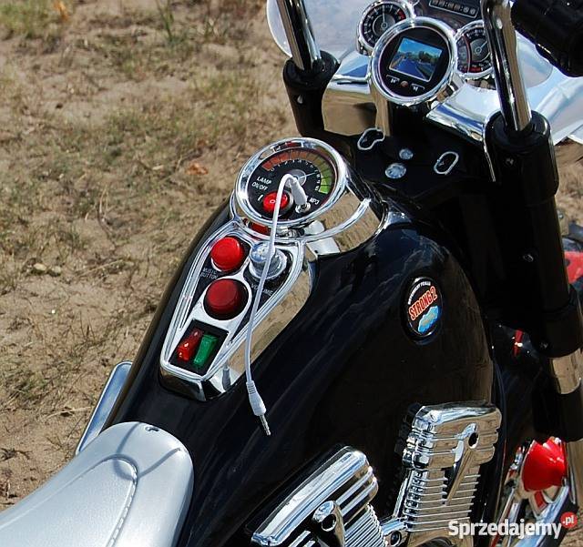 MOTOR CHOPPER Z KOSZEM 12V SUPER MOCSX138 Dla Dziecka sprzedam