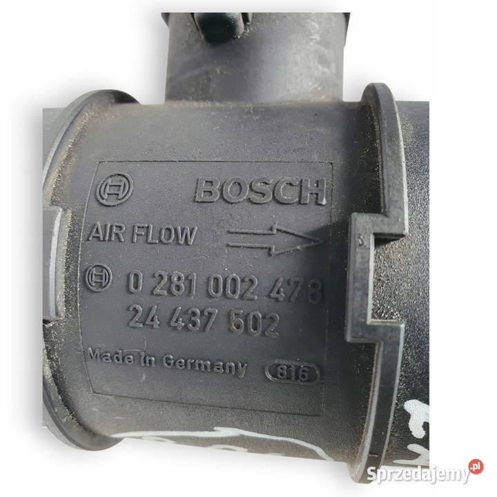 PRZEPŁYWOMIERZ Opel Zafira A 22 DTI 24437502
