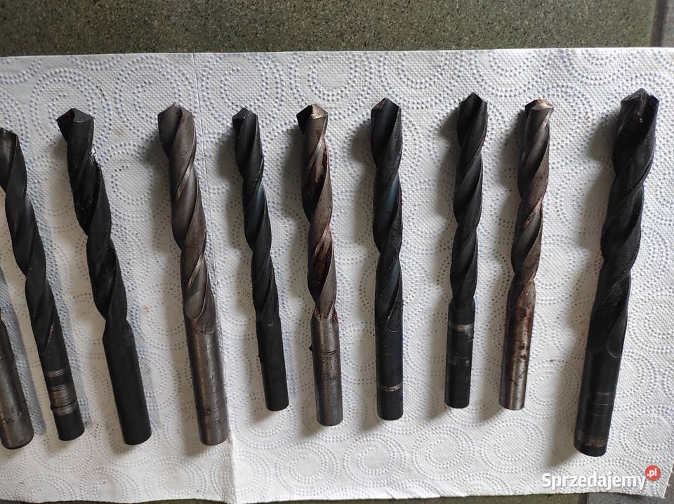 Wiertła do metalu ze stali HSS z chwytem Ostrowiec Świętokrzyski