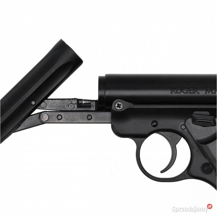 Pistolet wiatrówka Ruger Mark IV 45 mm czarny Trzcianka