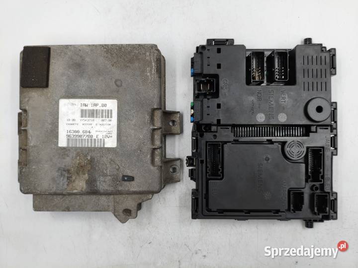 Sterownik Silnika Peugeot 206 11 HFZ 9639907780 Komputery Wyszków