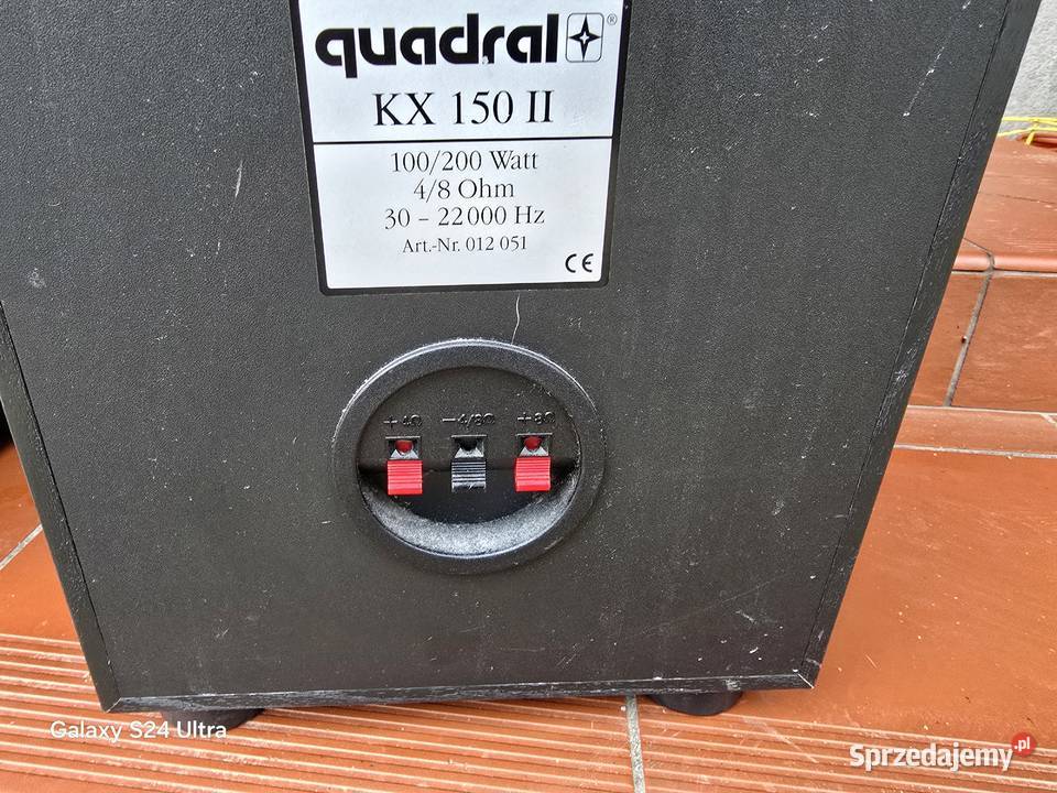 kolumny quadral kx150 mk2 śląskie Chełm Śląski sprzedam