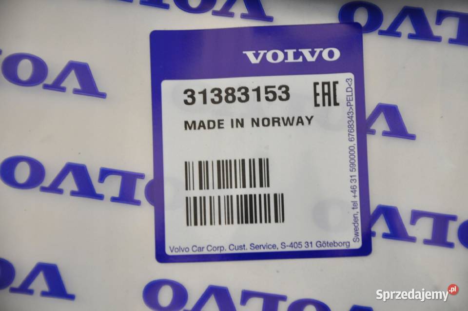 VOLVO S60 V60 RDESIGN prawa kratka zderzak przod Bielany Wrocławskie