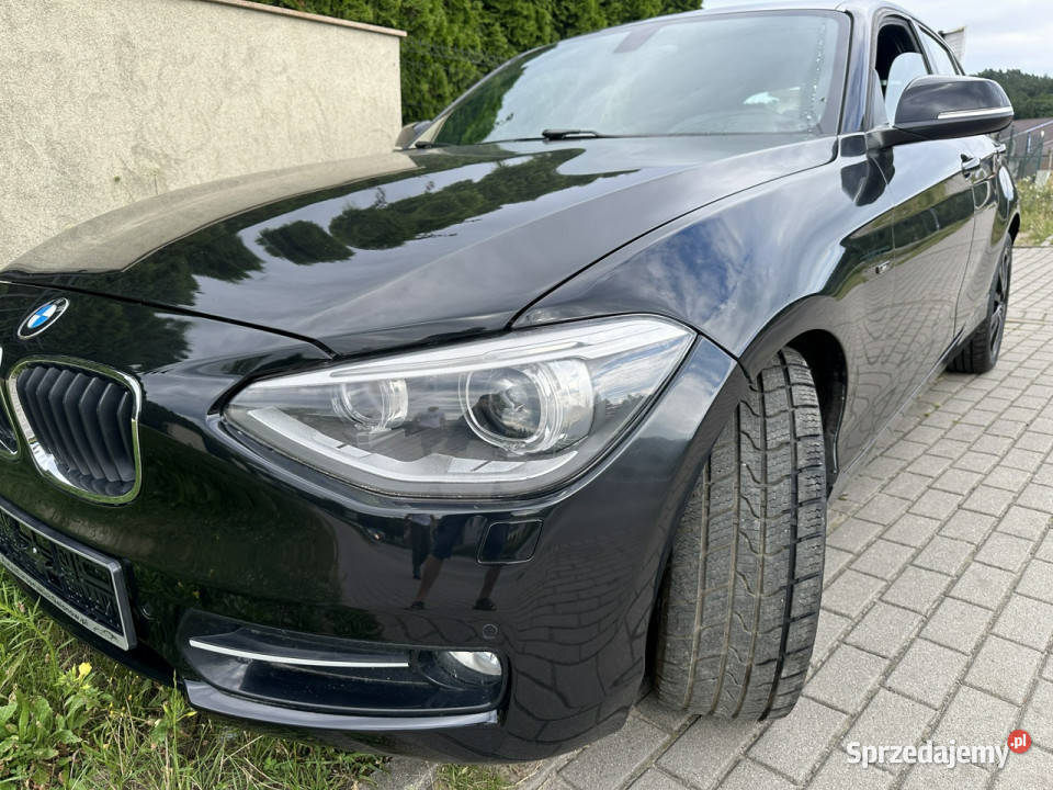 BMW 116 KlimatronikPodgrzewane foteleCzujniki pomorskie Wejherowo
