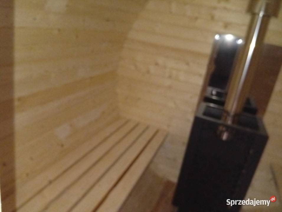 Sauny fińskie w krztałcie bali kwadratu Balie z