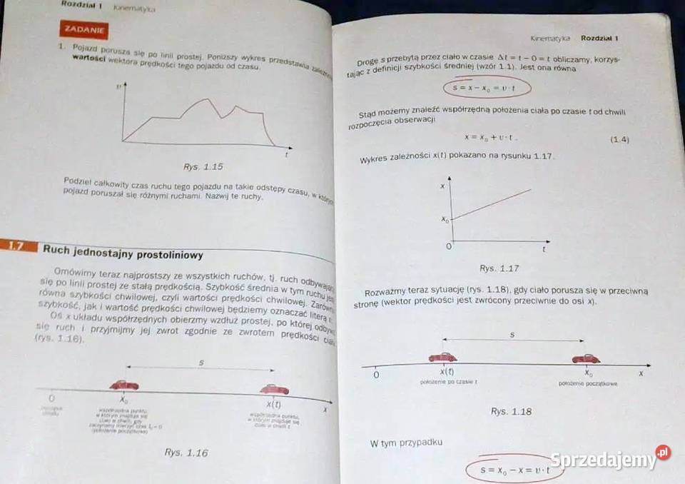 Fizyka szkół ponadgimnazjalnych Cz 1 J Salach Rok wydania 2004 Chełm
