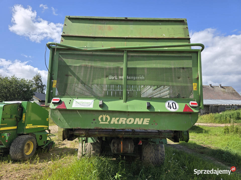 Przyczepa samozbierająca KRONE XXL RGD 31 50 m Spychowo