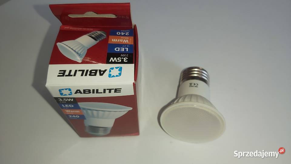 Żarówka ABELITE LED 35W E27 CIEPŁA 3000K 240 mazowieckie Wyszków