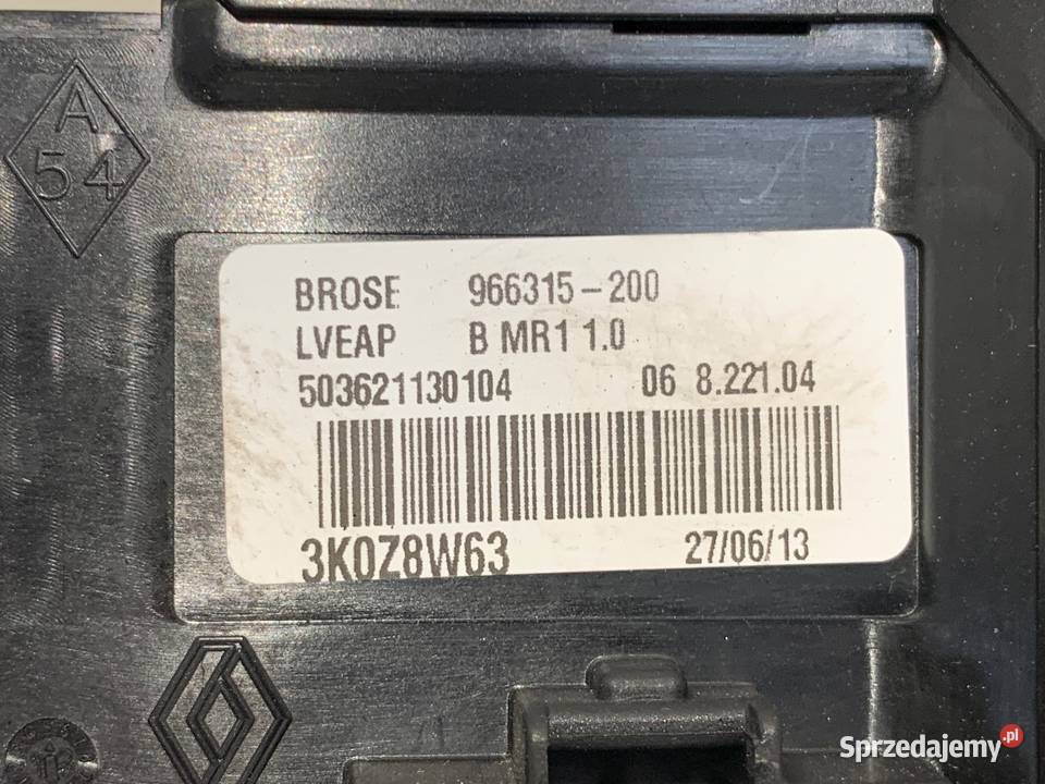 SILNIK PODNOSZENIA SZYBY LEWY PRZÓD RENAULT podkarpackie sprzedam