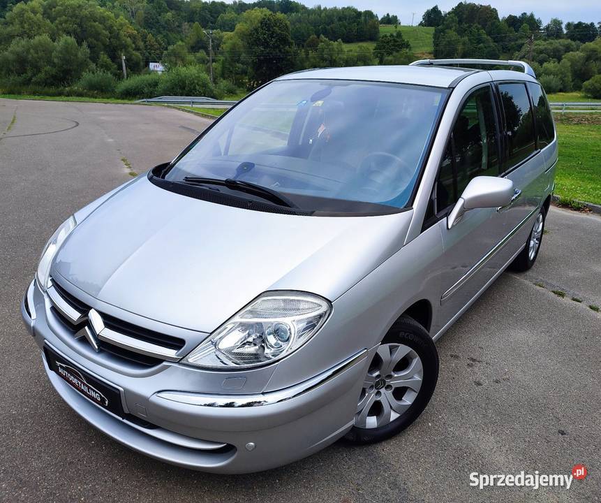 Ładny nie zgnity Citroen C8 lifcie 20 HDi 140 elektryczne lusterka Domaradz