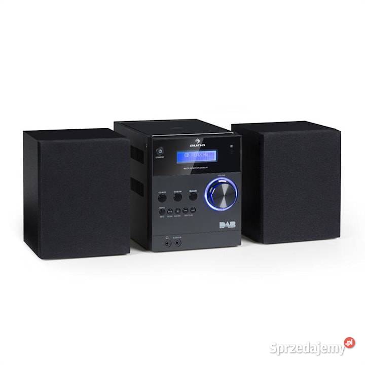 Nowa Mini Wieża Stereo Auna Bluetooth CD MP3 DAB+ Radio FM