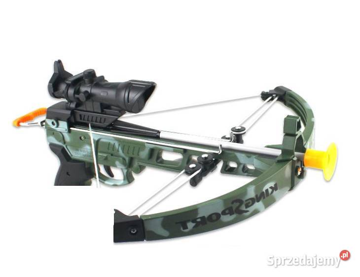 Kusza Laserowy Celownik Tarcza Kołczan Zestaw Nowy Sącz
