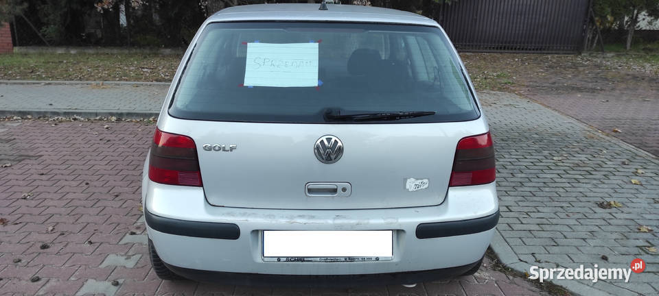 Volkswagen Golf IV 14 benzyna 1998r 3D Hatchback Mińsk Mazowiecki