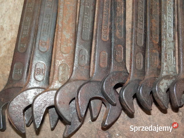 klucze WFR 22 sztuk MZ AWO IFA Simson org DDR sprzedam