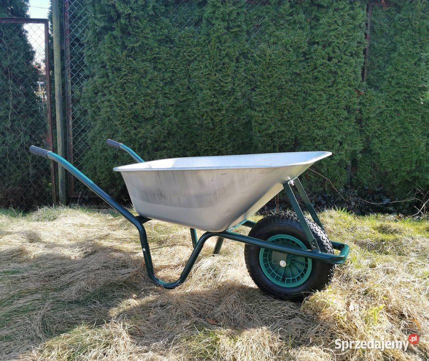 mocna taczka budowlana ogrodowa 100l 250 stal Lublin