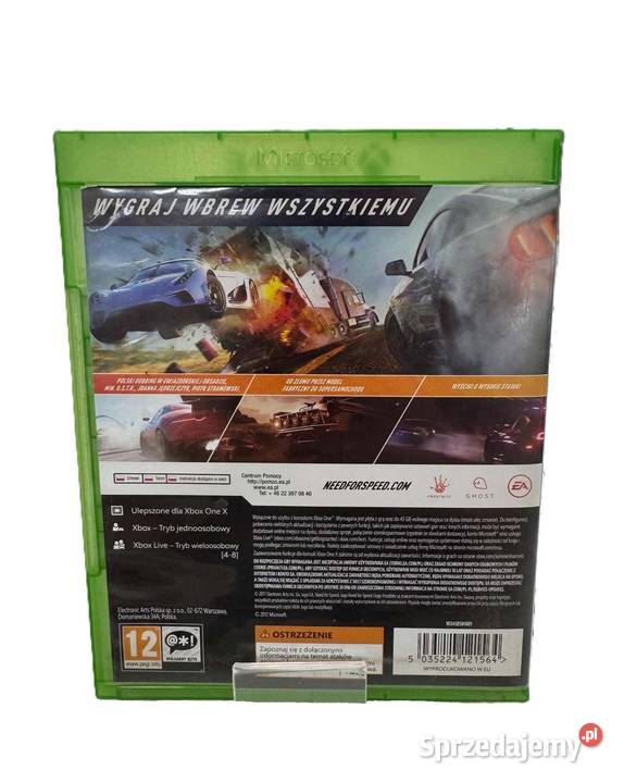 Gra Need for Speed Payback Xbox One Elbląg