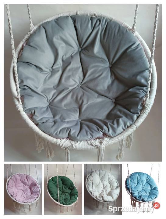 Huśtawka fotel wiszący bocianie gniazdo z Włocławek