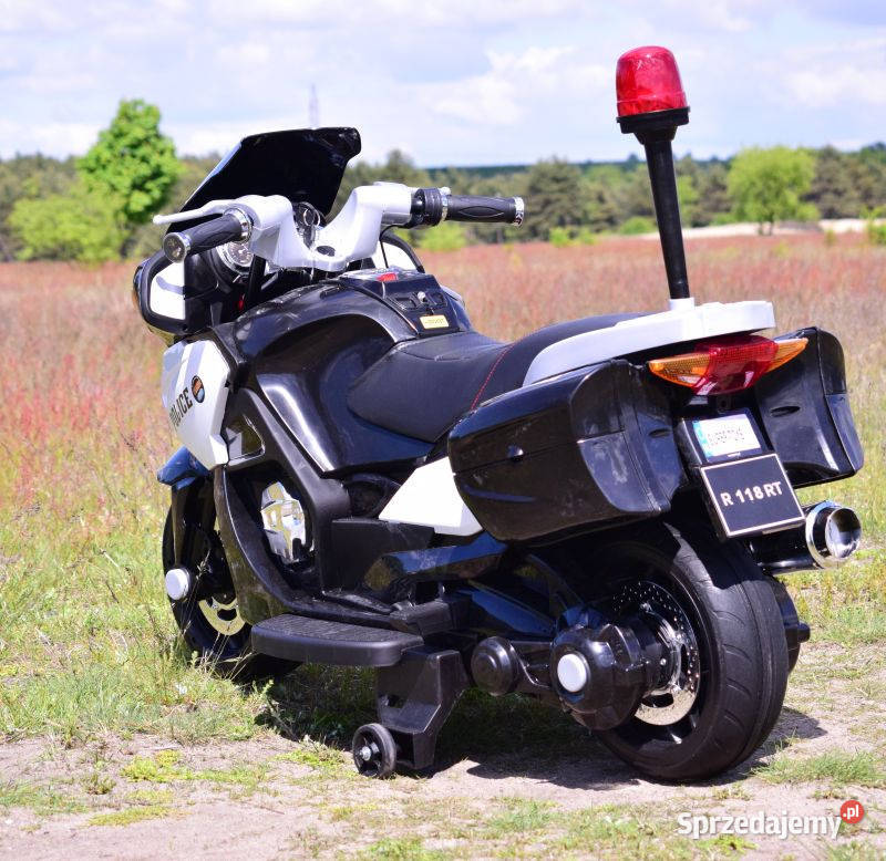 BAWIBUS Motorek motor na akumulator POLICYJNY Myszków