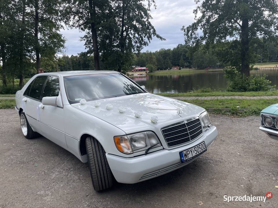 Auto do ślubu i inne okazje Mercedes biały i Wynajem pojazdów Przysucha