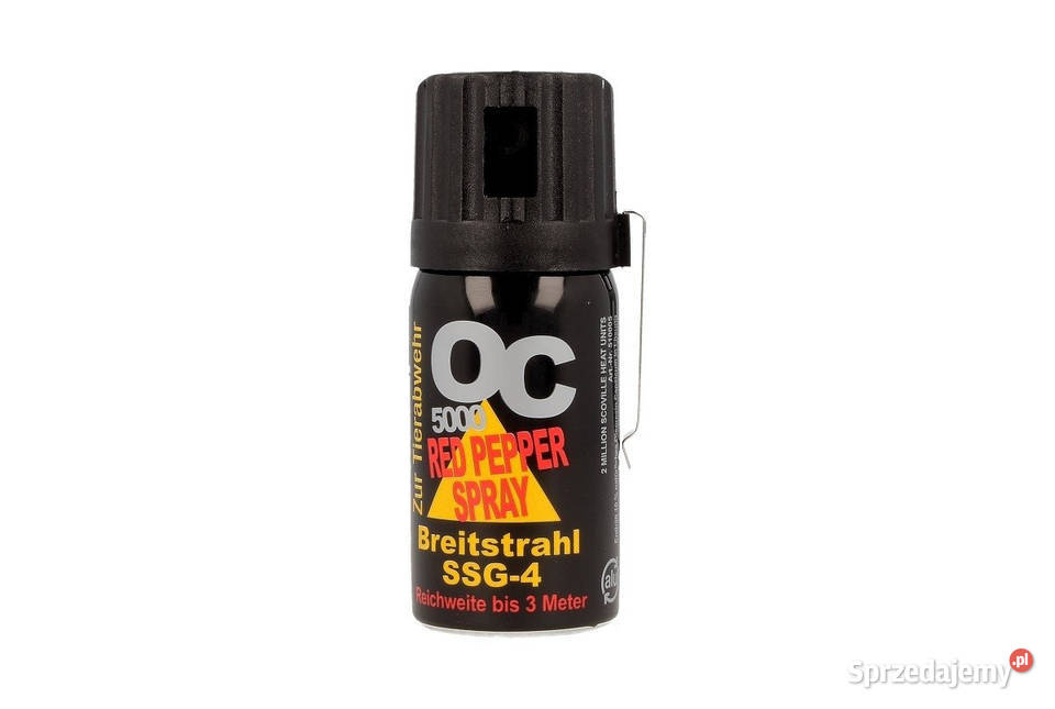 Gaz pieprzowy KKS OC 5000 Gel 40ml dysza Cone Maciejowice