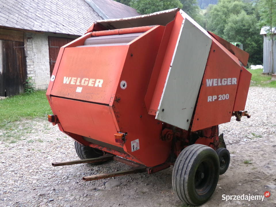 Prasa welger rp 200 rp 12 blanchot rollant 46 44 Mszana Dolna